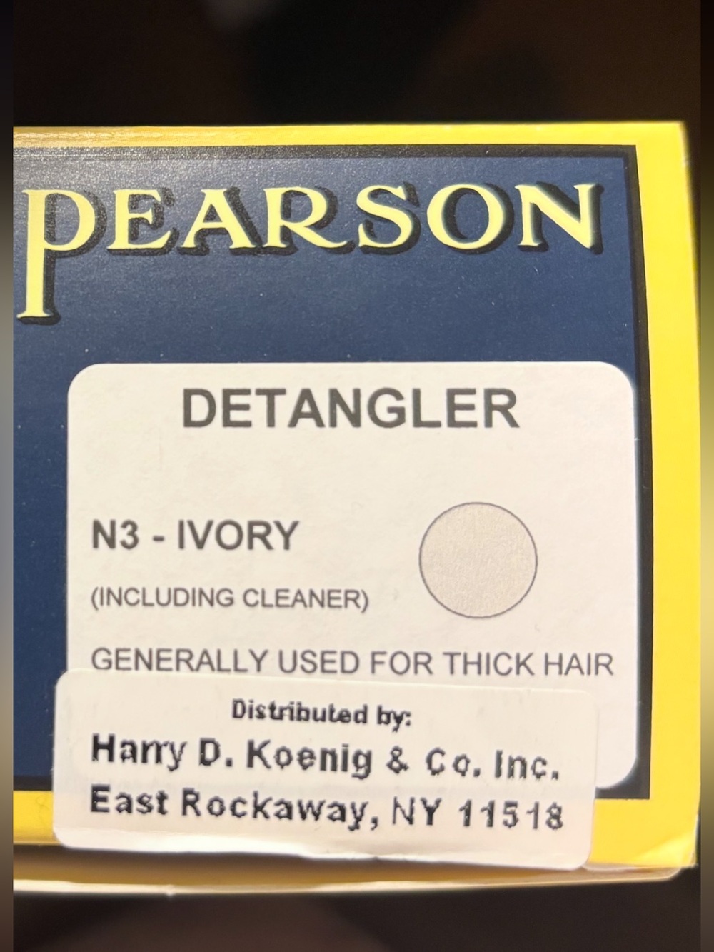 MASON PEARSON Ivory Detangler Nylon Hair Brush. - Picture 5 of 5